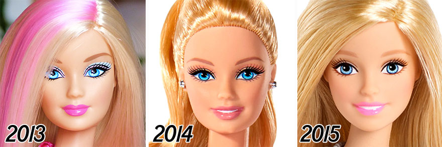 evolúcia barbie (2)