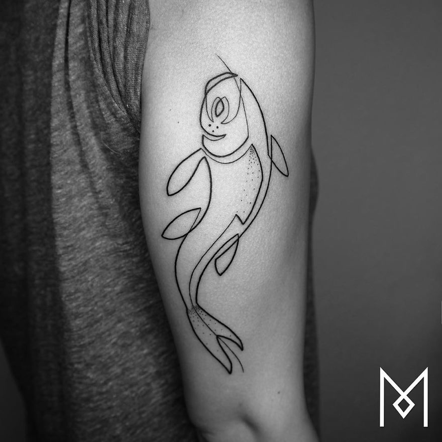 tetovania jednou ciarou (15)
