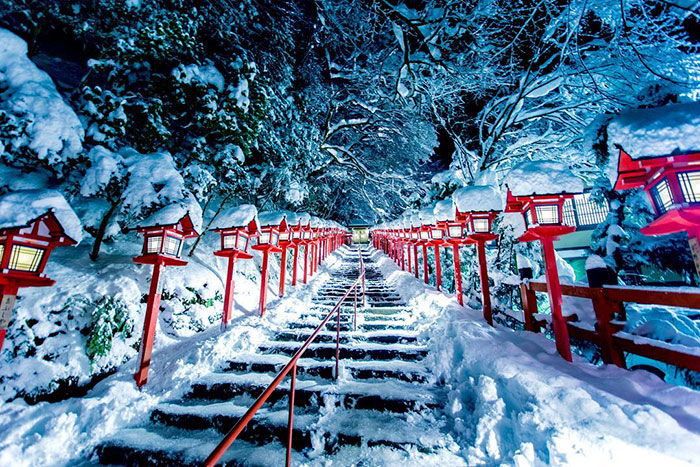 snehová kalamita v Kyoto (2)