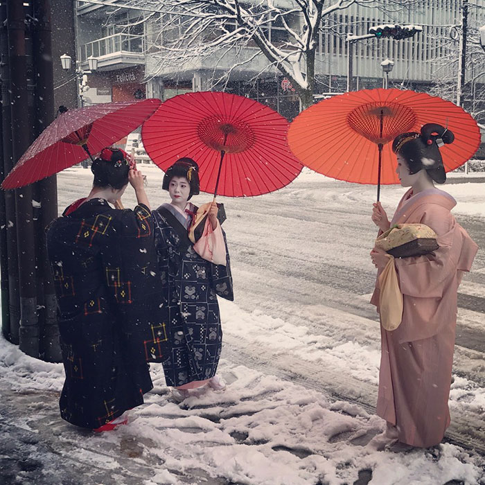 snehová kalamita v Kyoto (6)