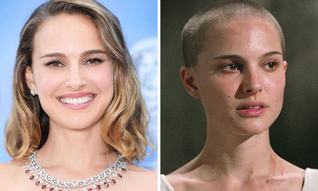 Celebrity predtým a potom, ako si oholili hlavy, vyzerajú lepšie? img