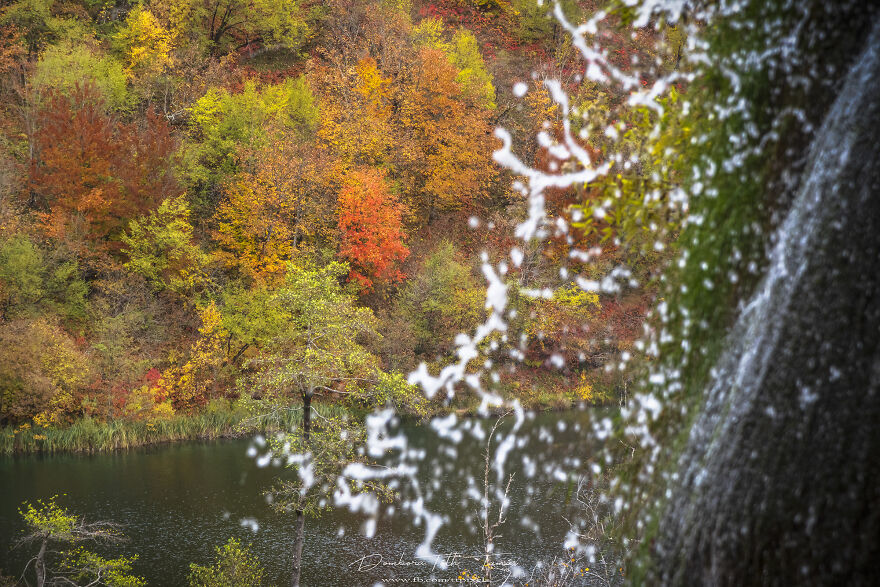 Plitvické jazerá na jeseň